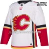 Kinder Eishockey Calgary Flames Trikot Blank Adidas Weiß Authentic